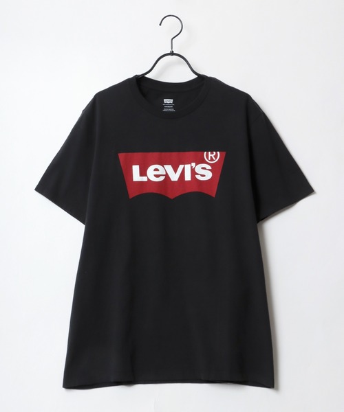 Levi's（リーバイス）の「Levi's/リーバイス バットウイングロゴ Tシャツ（Tシャツ/カットソー・メンズ・ネイビー/ホワイト/ブラック/グレー・L/S/M）」の17枚目の写真