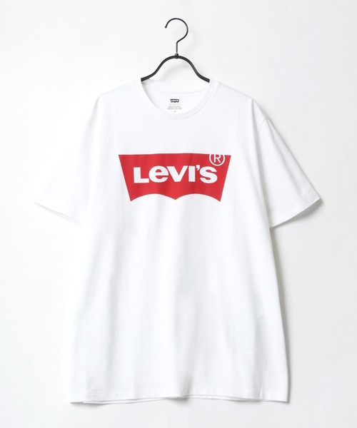 Levi's（リーバイス）の「Levi's/リーバイス バットウイングロゴ Tシャツ（Tシャツ/カットソー・メンズ・ネイビー/ホワイト/ブラック/グレー・L/S/M）」の18枚目の写真