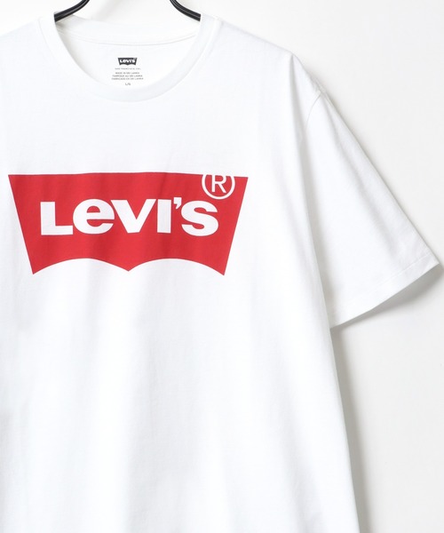 Levi's（リーバイス）の「Levi's/リーバイス バットウイングロゴ Tシャツ（Tシャツ/カットソー・メンズ・ネイビー/ホワイト/ブラック/グレー・L/S/M）」の21枚目の写真