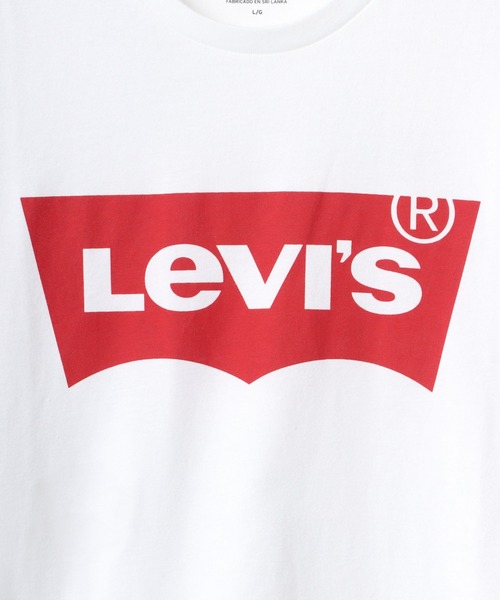 Levi's（リーバイス）の「Levi's/リーバイス バットウイングロゴ Tシャツ（Tシャツ/カットソー・メンズ・ネイビー/ホワイト/ブラック/グレー・L/S/M）」の14枚目の写真