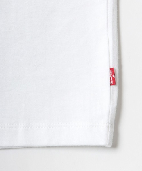 Levi's（リーバイス）の「Levi's/リーバイス バットウイングロゴ Tシャツ（Tシャツ/カットソー・メンズ・ネイビー/ホワイト/ブラック/グレー・L/S/M）」の12枚目の写真
