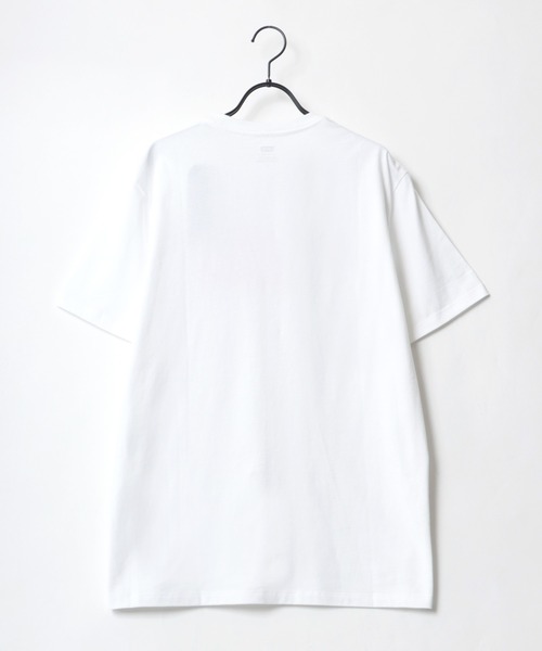 Levi's（リーバイス）の「Levi's/リーバイス バットウイングロゴ Tシャツ（Tシャツ/カットソー・メンズ・ネイビー/ホワイト/ブラック/グレー・L/S/M）」の10枚目の写真