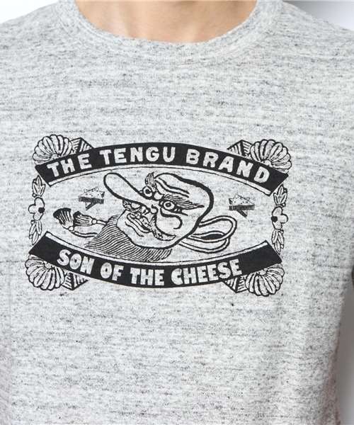 Free Peddler Market(フリーペドラーマーケット)の「【SON OF THE CHEESE】OTUMAMI TEE(Tシャツ/カットソー・メンズ・ネイビー/グレー・SMALL/MEDIUM)」の8枚目の写真