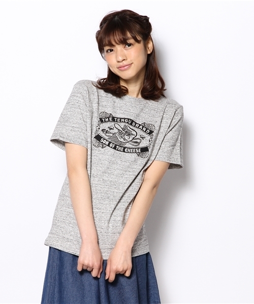 Free Peddler Market(フリーペドラーマーケット)の「【SON OF THE CHEESE】OTUMAMI TEE(Tシャツ/カットソー・メンズ・ネイビー/グレー・SMALL/MEDIUM)」の10枚目の写真