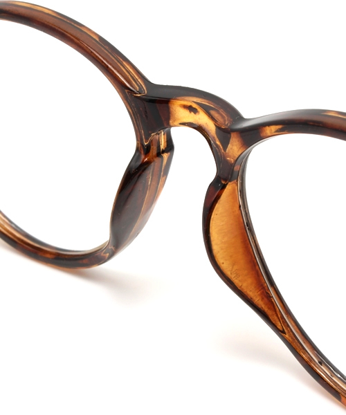 WEGO（ウィゴー）の「WEGO/メタルテンプルボストンタイプ（メガネ・メンズ・ブラック/ブラウン系その他・FREE）」の9枚目の写真