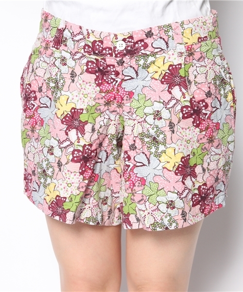 BEAMS BOY（ビームスボーイ）の「○BEAMS BOY / フラワー タック ショーツ **（その他パンツ・レディース・ピンク/ブルー系その他・ONE SIZE）」の6枚目の写真