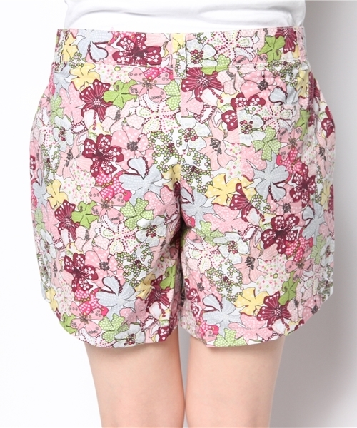 BEAMS BOY（ビームスボーイ）の「○BEAMS BOY / フラワー タック ショーツ **（その他パンツ・レディース・ピンク/ブルー系その他・ONE SIZE）」の7枚目の写真