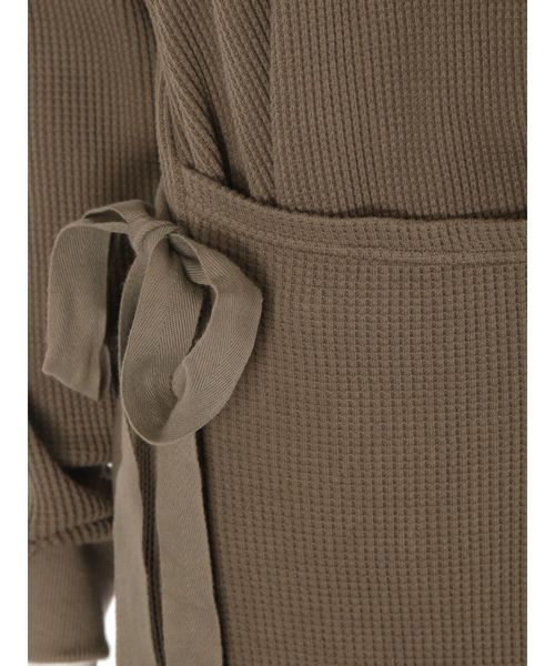 Ungrid(アングリッド)の「ワッフルレイヤードデザインワンピース(ワンピース・レディース・オフホワイト/カーキ・FREE)」の15枚目の写真