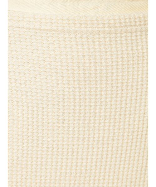 Ungrid(アングリッド)の「ワッフルレイヤードデザインワンピース(ワンピース・レディース・オフホワイト/カーキ・FREE)」の16枚目の写真