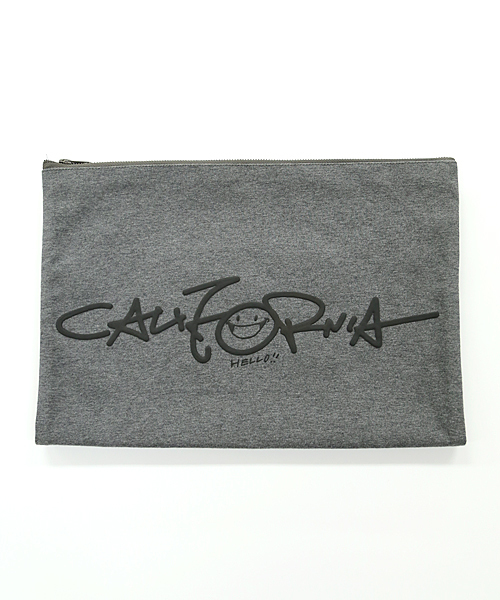 And A（アンドエー）の「立体プリントクラッチ (MATATABI)（クラッチバッグ・メンズ・ブラック/グレー/ベージュ・FREE）」の3枚目の写真