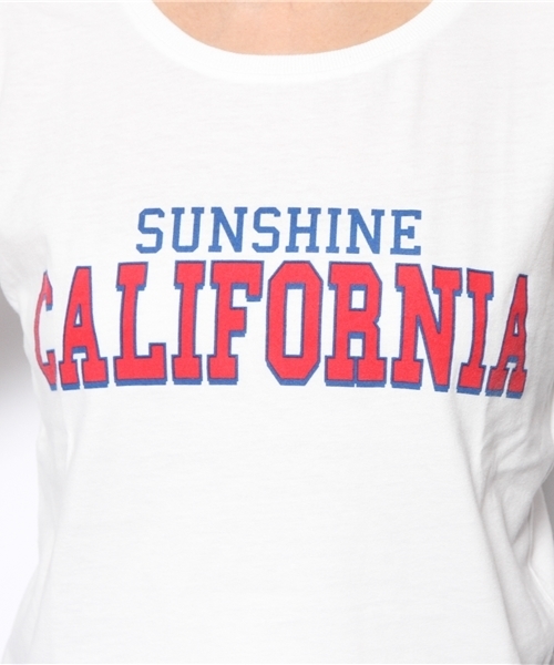 green label relaxing（グリーンレーベルリラクシング）の「GC C LOGO S/S Tシャツ ◆（Tシャツ/カットソー・レディース・ホワイト/ネイビー・フリー）」の4枚目の写真