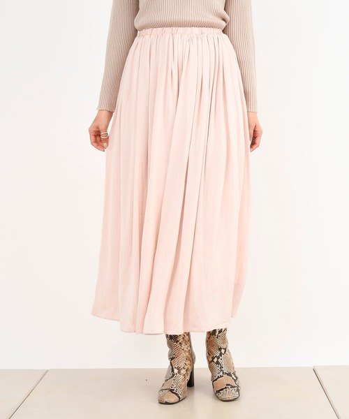 DouDou（ドゥドゥ）の「ギャザースカート（スカート・レディース・ブルー/バイオレット/ピンク・FREE）」の8枚目の写真