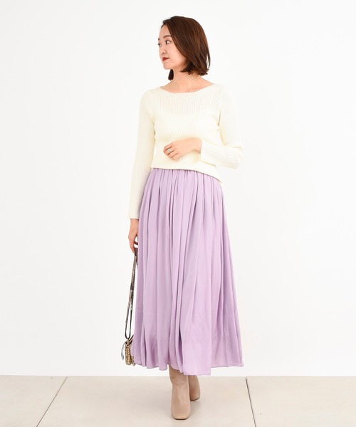 DouDou（ドゥドゥ）の「ギャザースカート（スカート・レディース・ブルー/バイオレット/ピンク・FREE）」の20枚目の写真