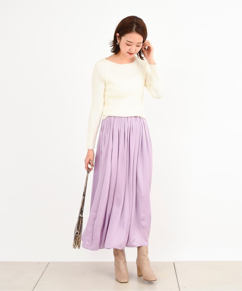 DouDou（ドゥドゥ）の「ギャザースカート（スカート・レディース・ブルー/バイオレット/ピンク・FREE）」の22枚目の写真