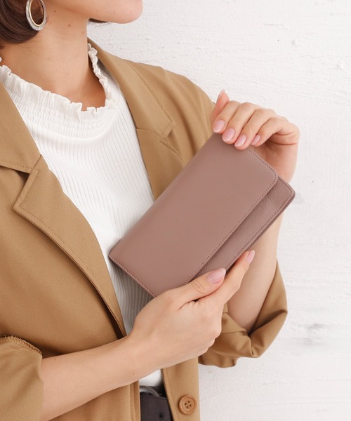 セール チェーン付 ストラップ付 ショルダーウォレット 長財布 お財布ポシェット 財布 Base ベース のファッション通販 Zozotown