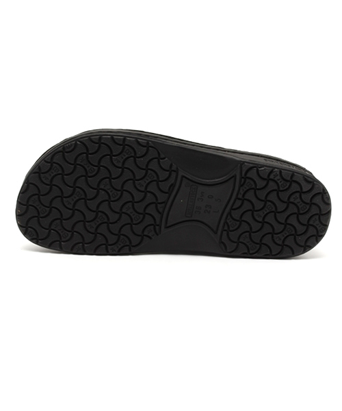 BIRKENSTOCK（ビルケンシュトック）の「☆プレミアムレザー☆PASADENA/パサデナ グレインブラック（MEN&WOMEN)（その他シューズ・レディース・ブラック・40/36/37/38/41/43/39/42/44）」の3枚目の写真