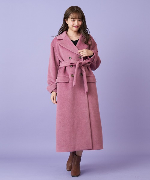 ジャケット アウター チェスターコートダブルロングコート 最高の品質 チェスターコート