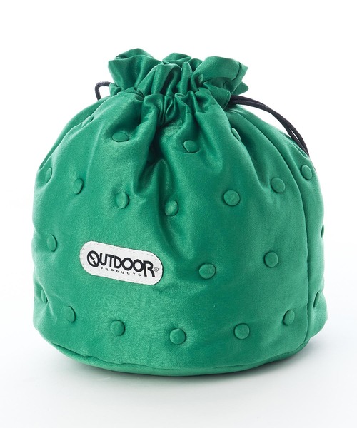 OUTDOOR PRODUCTS(アウトドアプロダクツ)の「【EC限定商品】WILLOWS SHOULDER BAG 巾着型 ショルダーバッグ(ショルダーバッグ・レディース・ブラック/カーキ/グリーン/アイボリー・FREE)」の4枚目の写真