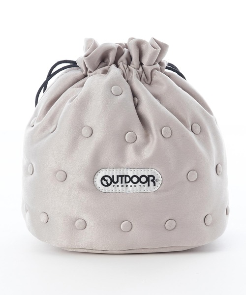 OUTDOOR PRODUCTS(アウトドアプロダクツ)の「【EC限定商品】WILLOWS SHOULDER BAG 巾着型 ショルダーバッグ(ショルダーバッグ・レディース・ブラック/カーキ/グリーン/アイボリー・FREE)」の5枚目の写真