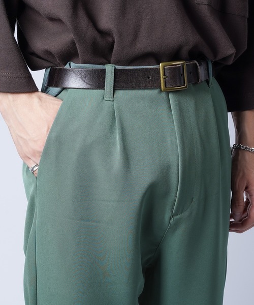 kutir（クティール）の「ワイドテーパードパンツ（その他パンツ・メンズ・ライトブルー/ライトグリーン/モカ・SMALL/MEDIUM/LARGE）」の5枚目の写真