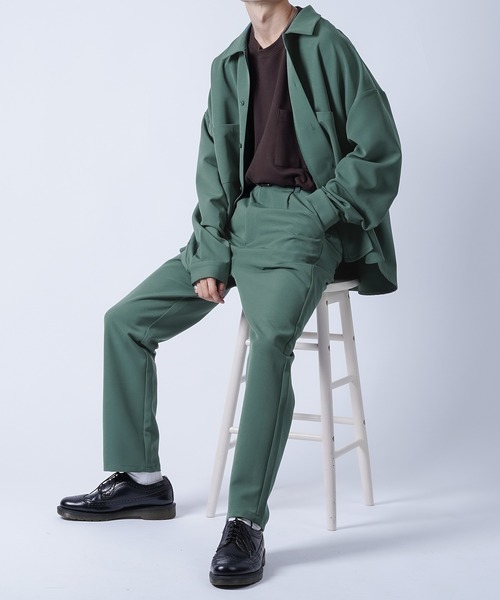 kutir（クティール）の「ワイドテーパードパンツ（その他パンツ・メンズ・ライトブルー/ライトグリーン/モカ・SMALL/MEDIUM/LARGE）」の4枚目の写真