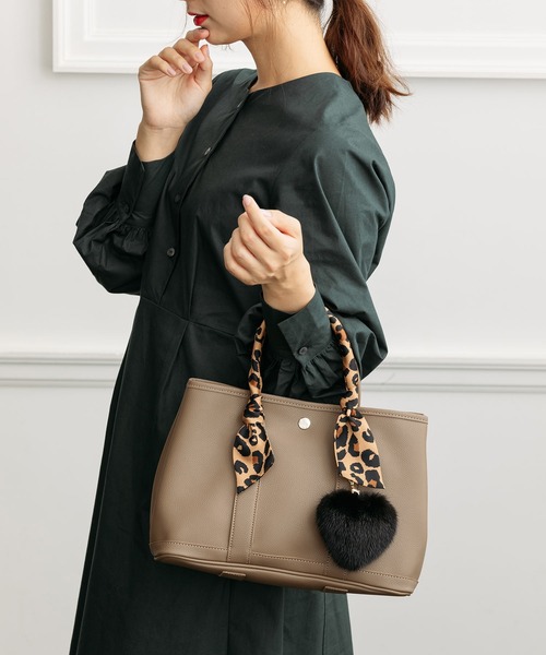 セール】ミンクハートチャーム（キーホルダー）｜ZAKKA-BOX（ザッカ