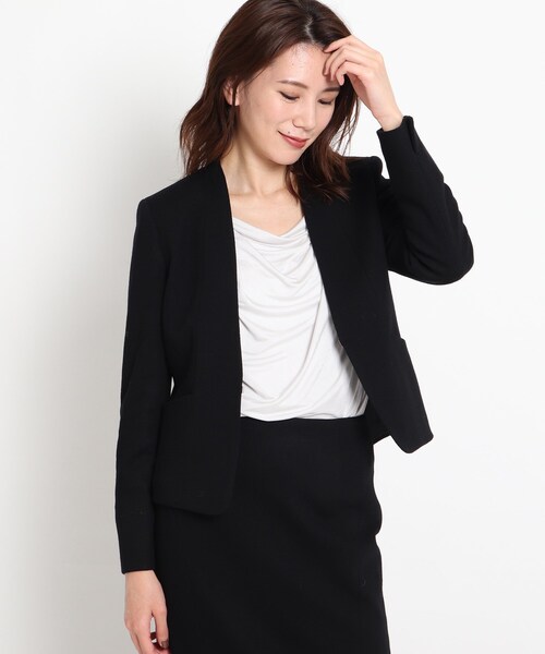 当店限定モデル セール オムニジャージノーカラージャケット スーツジャケット Coup De Chance クードシャンス のファッション 値下げ Fcec Sa