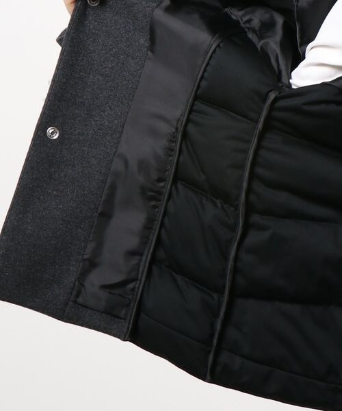 PICCIN（ピッチン）の「ダウン切り替えショートコート（ダウンジャケット/コート・レディース・ブラック/ネイビー/グレイッシュベージュ・M）」の17枚目の写真