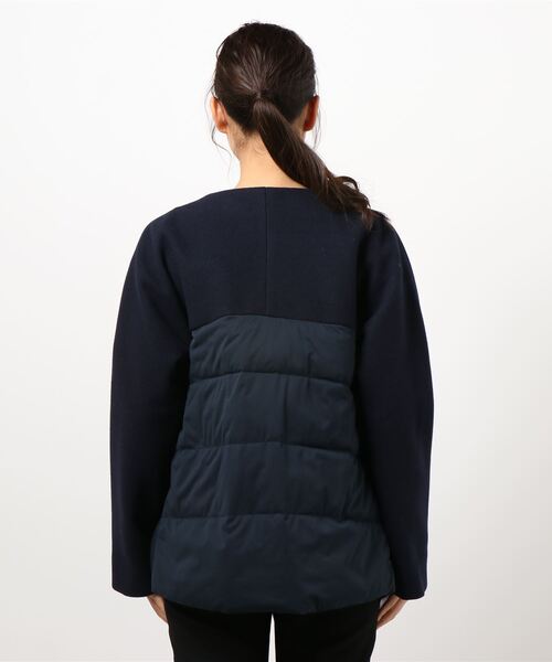 PICCIN（ピッチン）の「ダウン切り替えショートコート（ダウンジャケット/コート・レディース・ブラック/ネイビー/グレイッシュベージュ・M）」の22枚目の写真