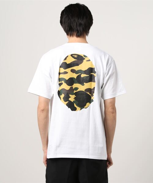 【A BATHING APE】1ST CAMO BIG APE HEAD TEE 要在庫確認 A BATHING APE 32ND ANNIV. 1ST CAMO BIG APE HEAD TEE | bape.com