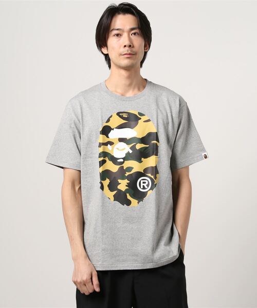 1ST CAMO BIG APE HEAD TEE M（Tシャツ/カットソー）｜A BATHING