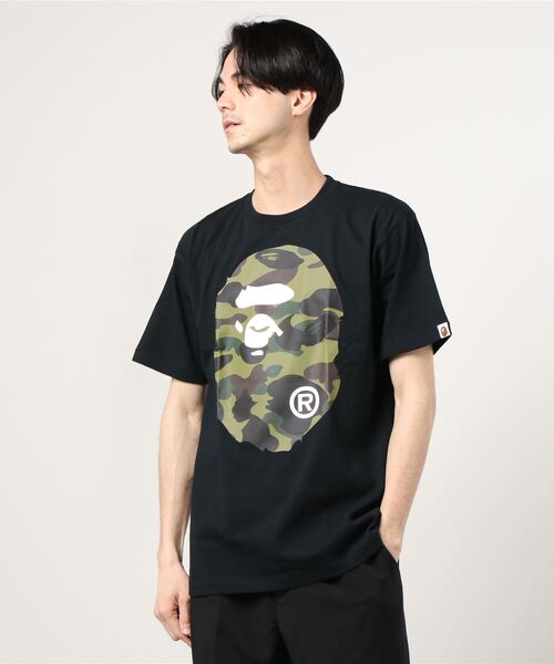 1ST CAMO BIG APE HEAD TEE M（Tシャツ/カットソー）｜A BATHING
