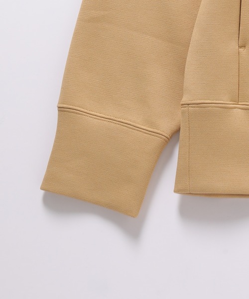 ADAM ET ROPE'（アダムエロペ）の「カノコダンボール ルーズパーカー（パーカー・メンズ・ブラック/ベージュ系その他/オレンジ系その他・M/L）」の7枚目の写真