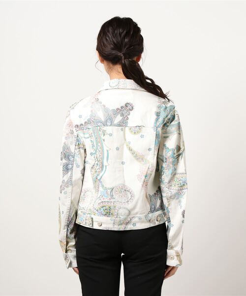 Desigual（デシグアル）の「デニムジャケット PALY（デニムジャケット・レディース・ホワイト・S/L/SS/3L/M/2L/4L）」の11枚目の写真