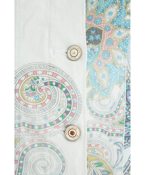 Desigual（デシグアル）の「デニムジャケット PALY（デニムジャケット・レディース・ホワイト・S/L/SS/3L/M/2L/4L）」の4枚目の写真