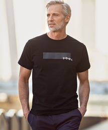 1PIU1UGUALE3 RELAX(ウノピゥウノウグァーレトレ リラックス)ボックスロゴ半袖Tシャツ
