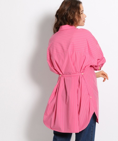 niko and...(ニコアンド)の「miulisse(ミュウリス)3WAYシャツ(シャツ/ブラウス・レディース・イエロー/ピンク/ライトグリーン・FREE)」の11枚目の写真