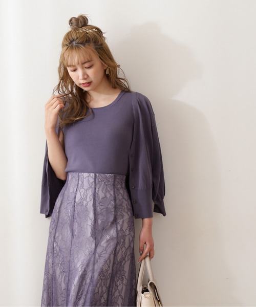 PROPORTION BODY DRESSING(プロポーションボディドレッシング)の「3wayニット / 1211170419(ニット/セーター・レディース・ブルー系その他/ブラック/グレー・FREE)」の3枚目の写真