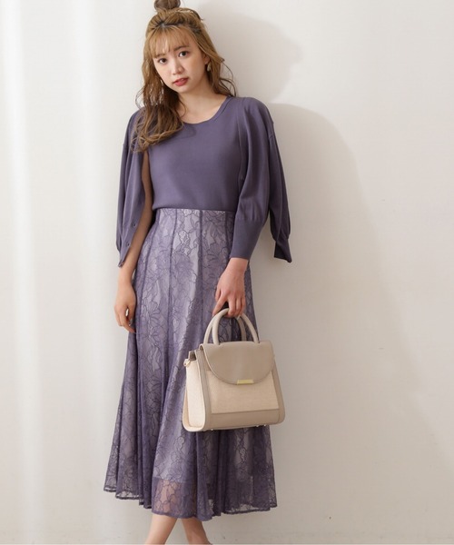 PROPORTION BODY DRESSING(プロポーションボディドレッシング)の「3wayニット / 1211170419(ニット/セーター・レディース・ブルー系その他/ブラック/グレー・FREE)」の5枚目の写真