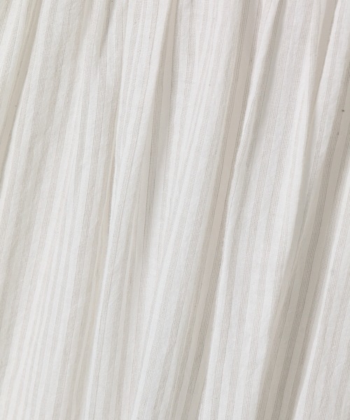 ADAM ET ROPE'(アダムエロペ)の「【KHADI(カディ)】インドコットンフレンチシャツ(シャツ/ブラウス・レディース・ピンク/ミント/ホワイト系その他・FREE)」の17枚目の写真