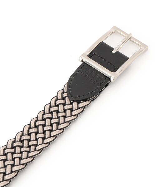 TAKEO KIKUCHI(タケオキクチ)の「◆リバーシブル ゴムメッシュ ベルト(ベルト・メンズ・ネイビー系4/ライトグリーン系/ブラック系4/ピンク系・00)」の6枚目の写真