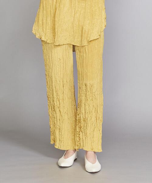 BEAUTY&YOUTH UNITED ARROWS（ビューティーアンドユースユナイテッドアローズ）の「BY ワッシャーイージーパンツ（その他パンツ・レディース・ネイビー/ピンク/イエロー・SMALL/MEDIUM）」の3枚目の写真