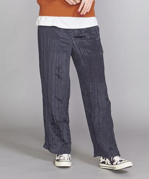 BEAUTY&YOUTH UNITED ARROWS（ビューティーアンドユースユナイテッドアローズ）の「BY ワッシャーイージーパンツ（その他パンツ・レディース・ネイビー/ピンク/イエロー・SMALL/MEDIUM）」の11枚目の写真