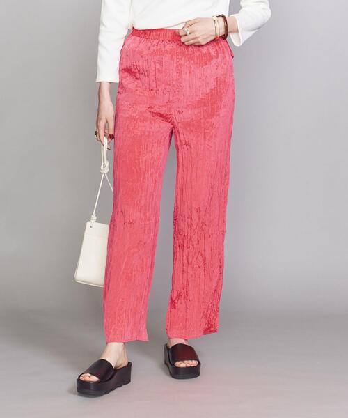 BEAUTY&YOUTH UNITED ARROWS（ビューティーアンドユースユナイテッドアローズ）の「BY ワッシャーイージーパンツ（その他パンツ・レディース・ネイビー/ピンク/イエロー・SMALL/MEDIUM）」の9枚目の写真