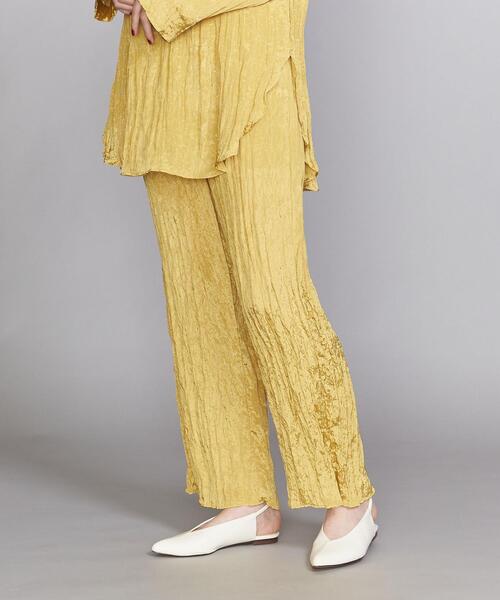 BEAUTY&YOUTH UNITED ARROWS（ビューティーアンドユースユナイテッドアローズ）の「BY ワッシャーイージーパンツ（その他パンツ・レディース・ネイビー/ピンク/イエロー・SMALL/MEDIUM）」の6枚目の写真