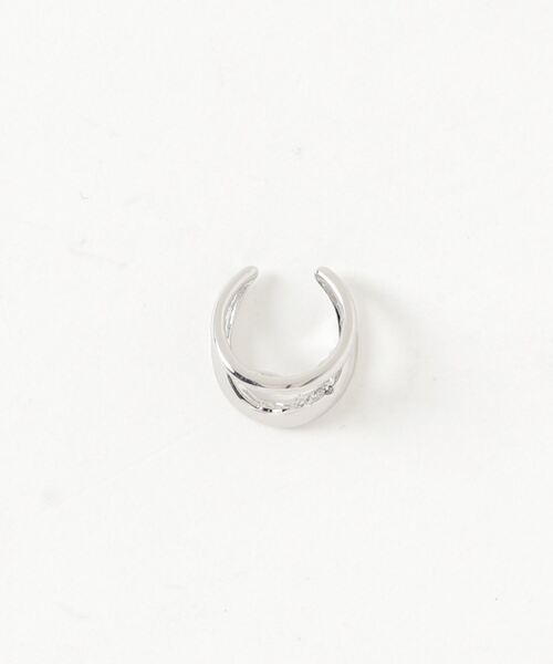 dix(ディス)の「Twist Earcuff(イヤーカフ・レディース・ゴールド/シルバー・FREE)」の1枚目の写真
