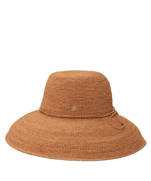 Helen Kaminski（ヘレンカミンスキー）の「HELEN KAMINSKI(ヘレンカミンスキー)Iconic Rollable Raffia Crochet（ハット・レディース・ベージュ・F）」の3枚目の写真