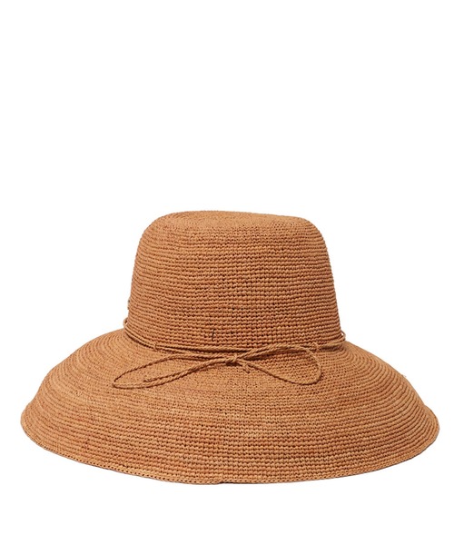 Helen Kaminski（ヘレンカミンスキー）の「HELEN KAMINSKI(ヘレンカミンスキー)Iconic Rollable Raffia Crochet（ハット・レディース・ベージュ・F）」の4枚目の写真