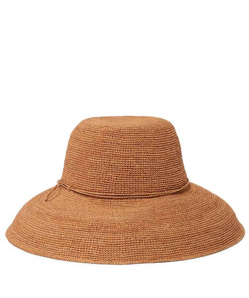 Helen Kaminski（ヘレンカミンスキー）の「HELEN KAMINSKI(ヘレンカミンスキー)Iconic Rollable Raffia Crochet（ハット・レディース・ベージュ・F）」の5枚目の写真