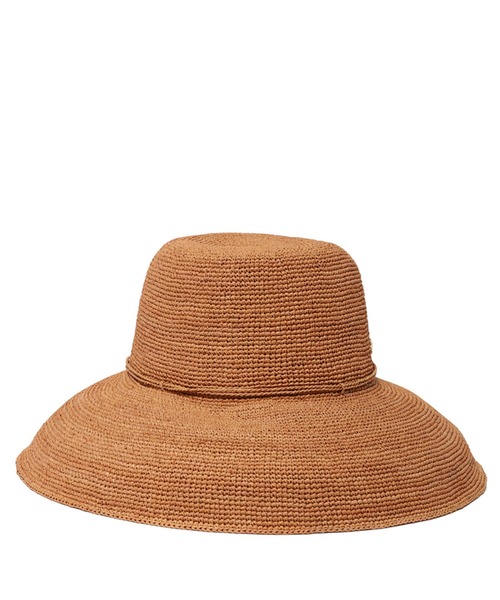 Helen Kaminski（ヘレンカミンスキー）の「HELEN KAMINSKI(ヘレンカミンスキー)Iconic Rollable Raffia Crochet（ハット・レディース・ベージュ・F）」の6枚目の写真